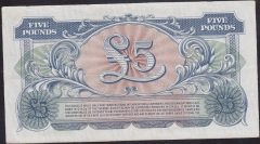İNGİLTERE 5 POUND 1958 ÇÇT +