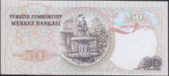 6.Emisyon 1.Tertip 50 Lira H83 692131 Çil