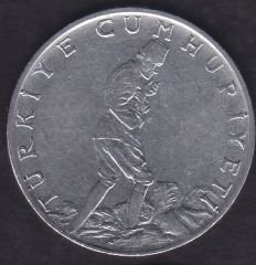 1971 Yılı 2.5 Lira Ters