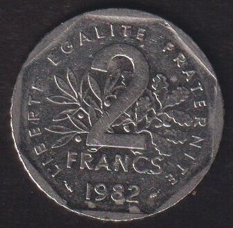 Fransa 2 Frank 1982