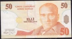 8.Emisyon 50 YTL E09 783640 Çok Temiz+