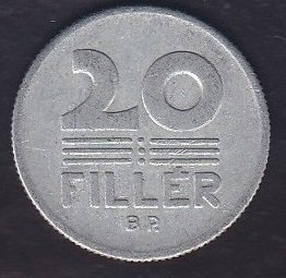 MACARİSTAN 20 FILLER 1979