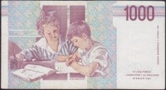 İTALYA 1000 LİRE 1990 ÇOK TEMİZ