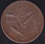 1965 Yılı 1 Kuruş