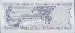 6.Emisyon 2.Tertip 5 Lira H40 350531 Çilaltı