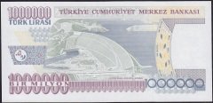 7.Emisyon 3.Tertip 1 000 000 Lira U20 618333 Çil