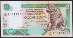 Sri Lanka 10 Rupi 2006 Çil Pick 108f - 132111