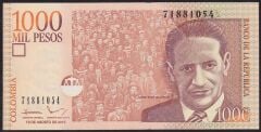 Kolombiya 1000 Pesos 2015 Çilaltı