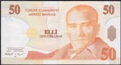 8.Emisyon 50 YTL F56 509476 Çok Çok Temiz+