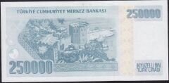 7.Emisyon 3.Tertip 250.000 Lira I79 511606 Çil