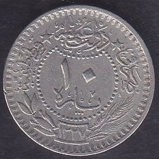1327 / 7 Reşat 10 Para Çok Temiz