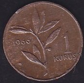 1966 Yılı 1 Kuruş