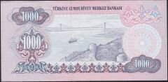 6.Emisyon 2.Tertip 1000 Lira E20 067283 Çilaltı ( tedavül katı yoktur )