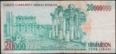 7.Emisyon 20 000 000 Lira B06 692400 Çok Temiz