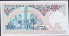 7.Emisyon 2.Tertip 500 Lira D51 848938 Çilaltı Çil