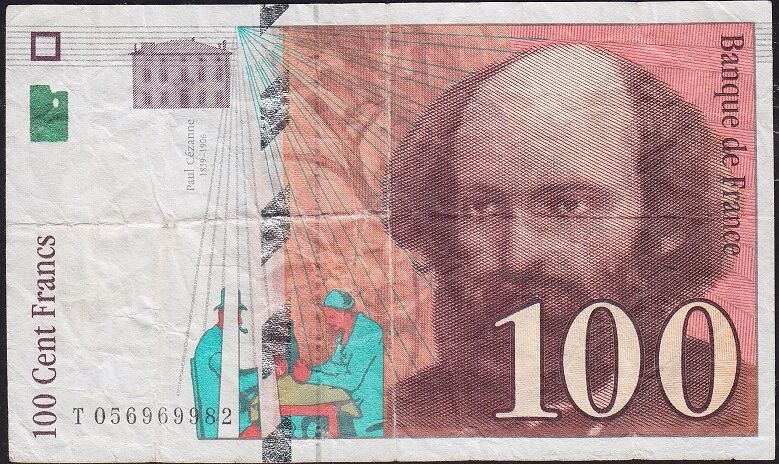 Fransa 100 Frank 1998 Çok Temiz