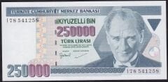 7.Emisyon 3.Tertip 250.000 Lira I78 541258 Çilaltı Çil