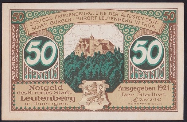 ALMANYA 50 PFENNİNG 1921 ÇİL
