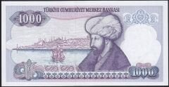 7.Emisyon 1.Tertip 1000 Lira D07 383485 Çil