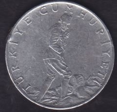 1973 Yılı 2.5 Lira Ters