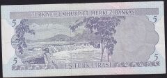 6.Emisyon 2.Tertip 5 Lira I05 245821 Çok Temiz+