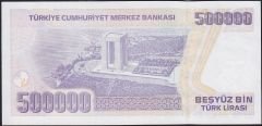 7.Emisyon 4.Tertip 500000 Lira M02 913567 Çilaltı Çil