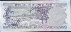 6.Emisyon 2.Tertip 5 Lira H28 402420 Ççt Çilaltı