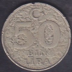 2000 YILI 50 BİN LİRA
