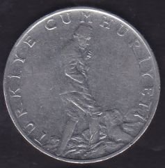 1973 Yılı 2.5 Lira Düz