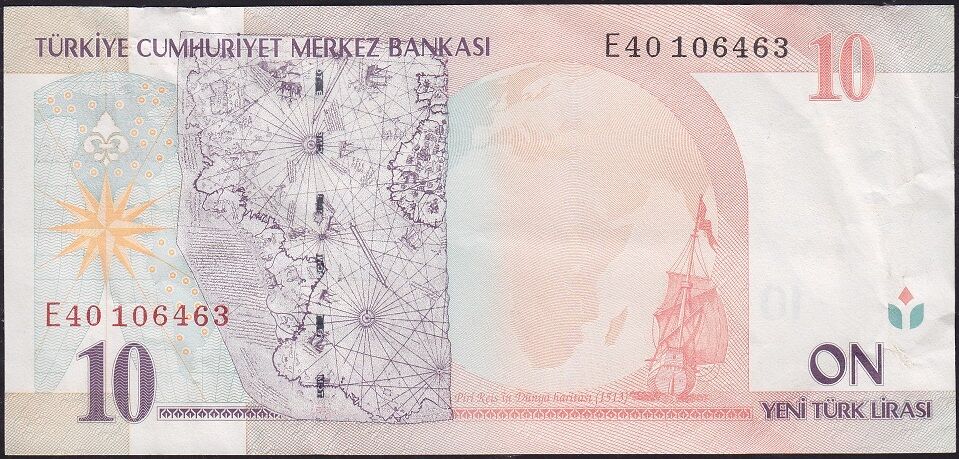8.Emisyon 10 YTL E40 106463 Çok Çok Temiz+