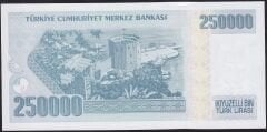 7.Emisyon 3.Tertip 250.000 Lira I44 268795 Çilaltı Çil