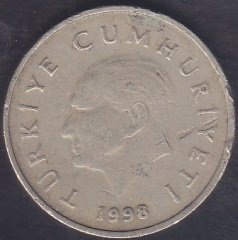1998 YILI 50 BİN LİRA