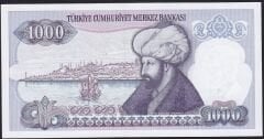 7.Emisyon 1.Tertip 1000 Lira B31 723653 Çil