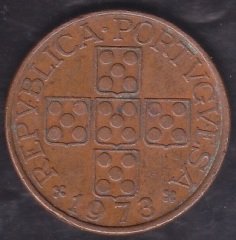 Portekiz 1 Escudo 1973