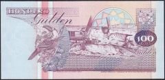 Suriname 100 Gulden 1998 Çil 333