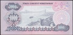 6.Emisyon 2.Tertip 1000 Lira D63 760793 Çok Temiz+