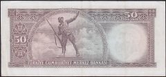 5.Emisyon 7.Tertip 50 Lira V02 043333 Çok Temiz+