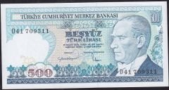 7.Emisyon 2.Tertip 500 Lira D41 709311 Çilaltı Çil