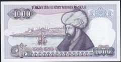 7.Emisyon 1.Tertip 1000 Lira B28 572279 Çil
