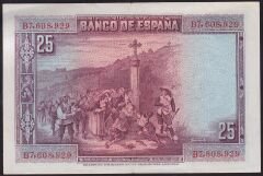 İspanya 25 Pesetas 1928 Ççt Çilaltı