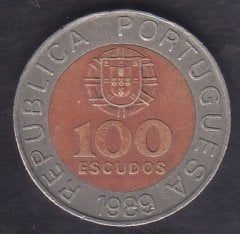 Portekiz 100 Escudos 1989
