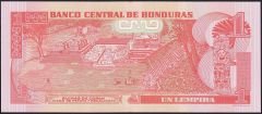 Honduras 1 Lempira 2014 Çil Pick 89b