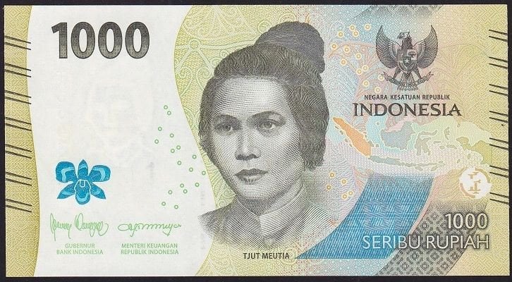 Endonezya 1000 Rupiah 2023 Çil 364333