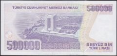 7.Emisyon 4.Tertip 500000 Lira L85 724040 Çil