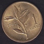 1962 Yılı 1 Kuruş