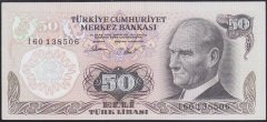 6.EMİSYON 2.TERTİP 50 LİRA I60 138506 ÇİLALTI
