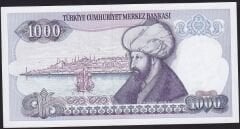7.Emisyon 1.Tertip 1000 Lira A78 633899 Çil