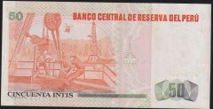Peru 50 İntis 1987 Çilaltı Çil Pick 131b