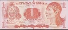 Honduras 1 Lempira 2014 Çil Pick 89b 7777