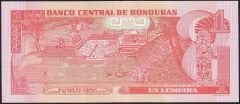 Honduras 1 Lempira 2014 Çil Pick 89b 7777